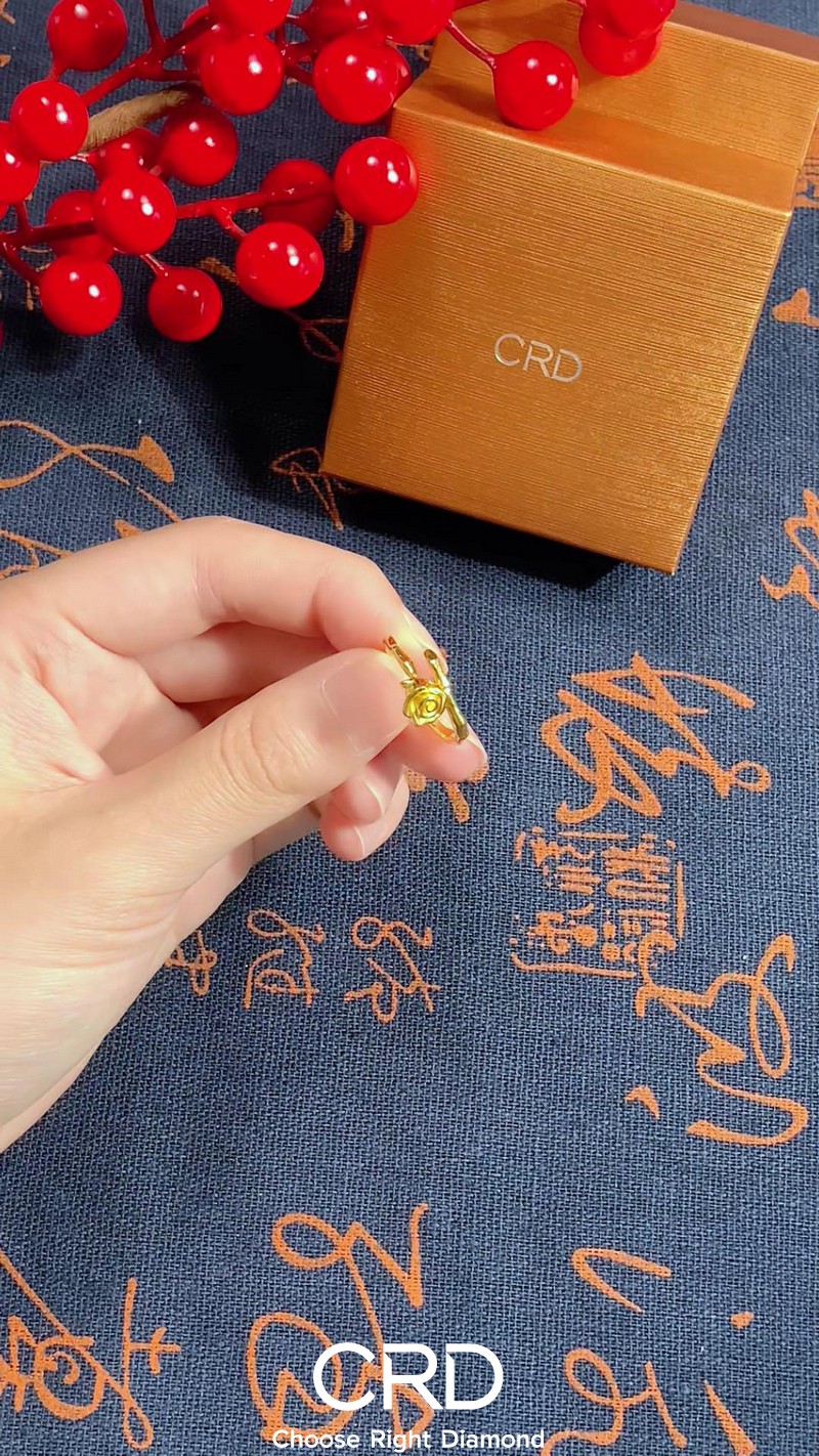 黄金戒指 CRD黄金