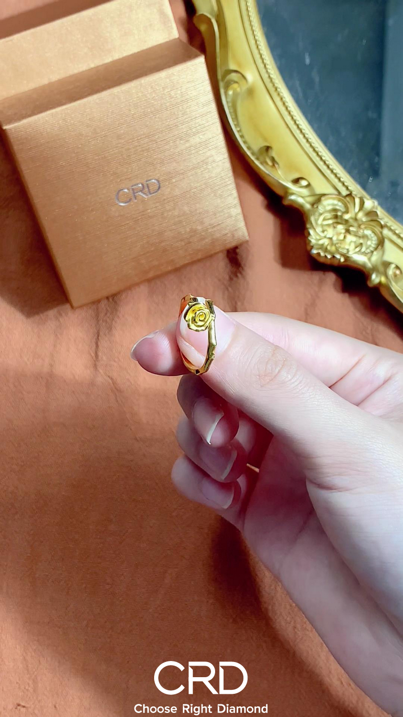 黄金戒指 CRD黄金