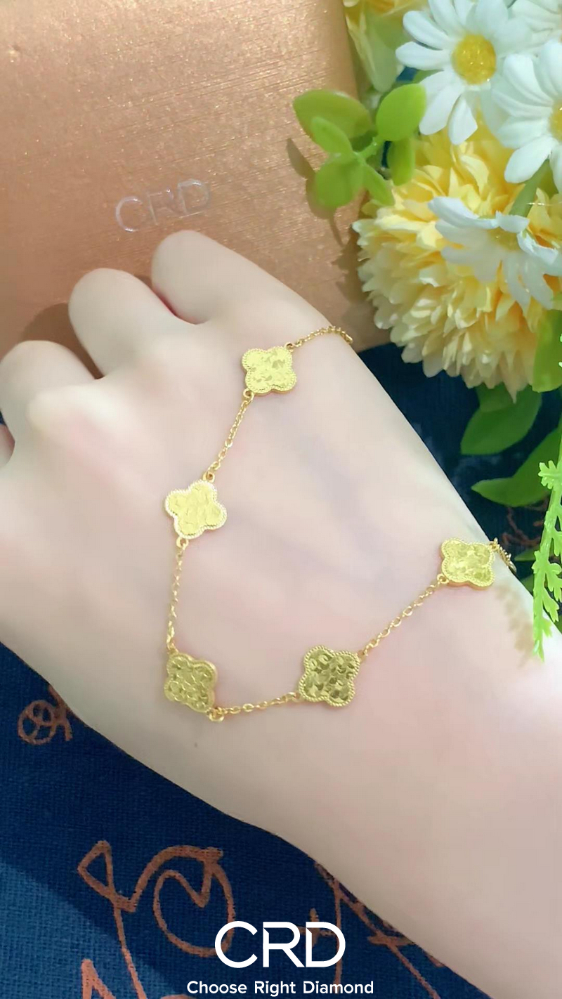 CRD黄金 黄金手链
