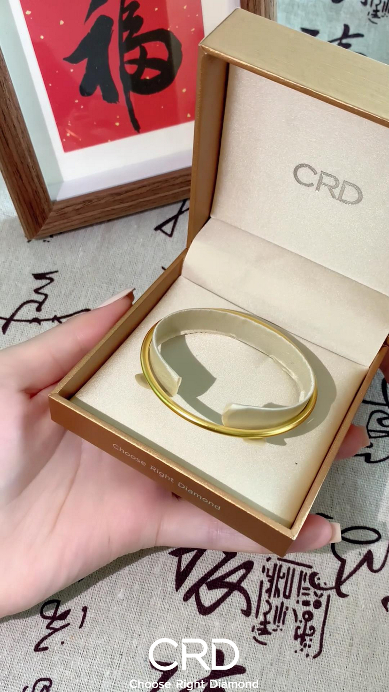 黄金手镯 CRD黄金