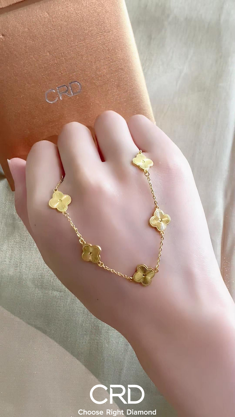 CRD黄金 黄金手链