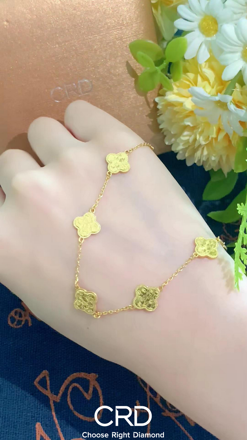 CRD黄金 黄金手链