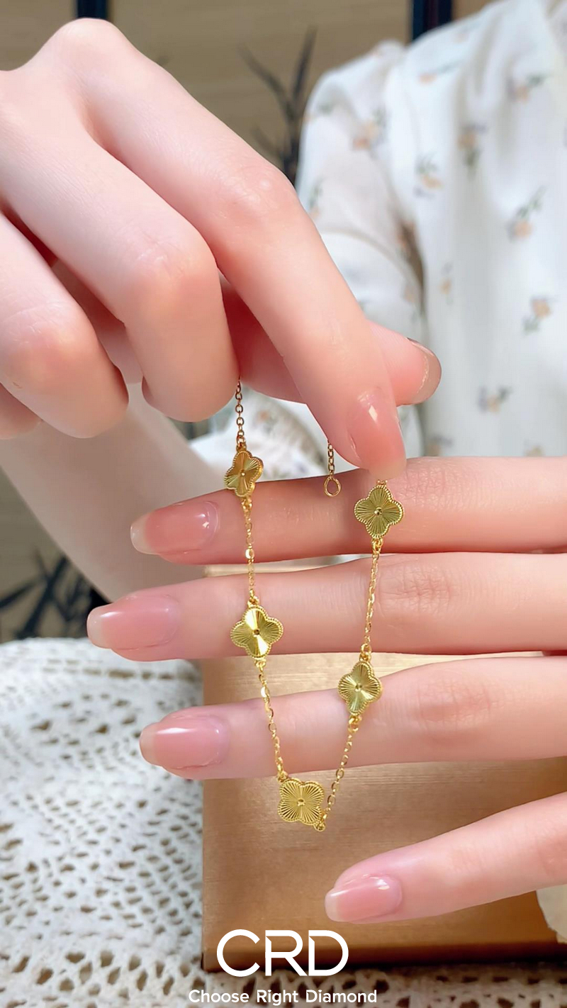 CRD黄金 黄金手链