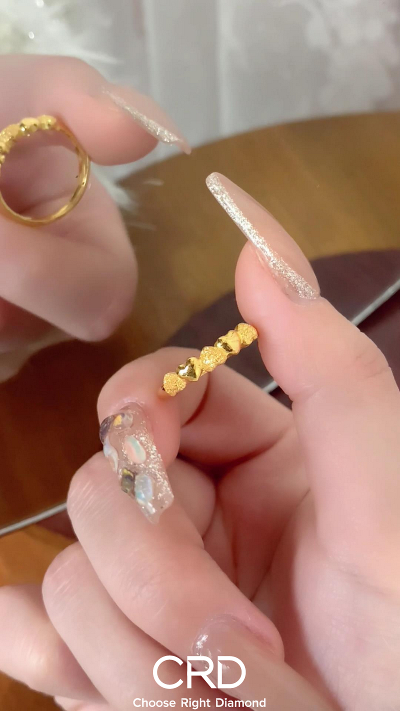 CRD黄金 黄金戒指