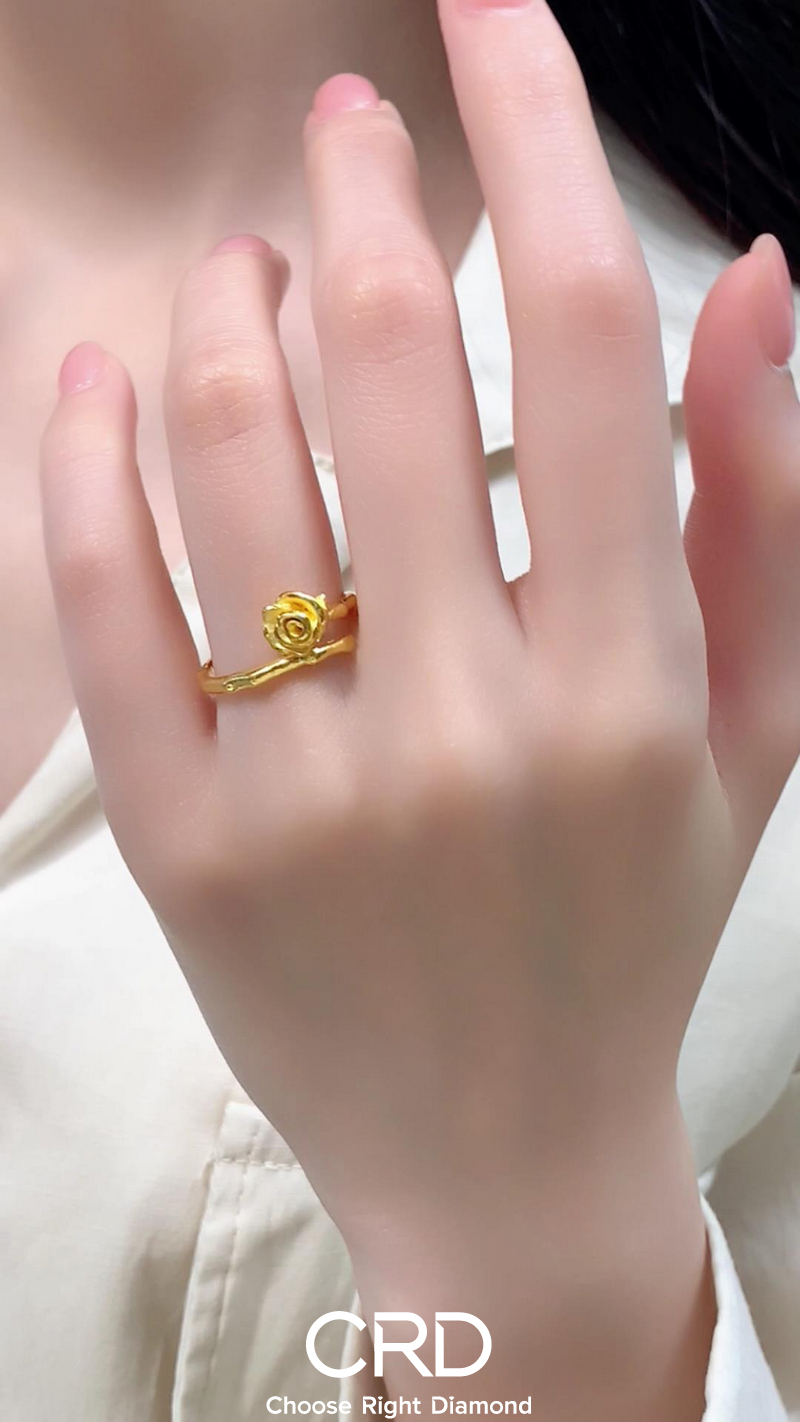 黄金戒指 CRD黄金