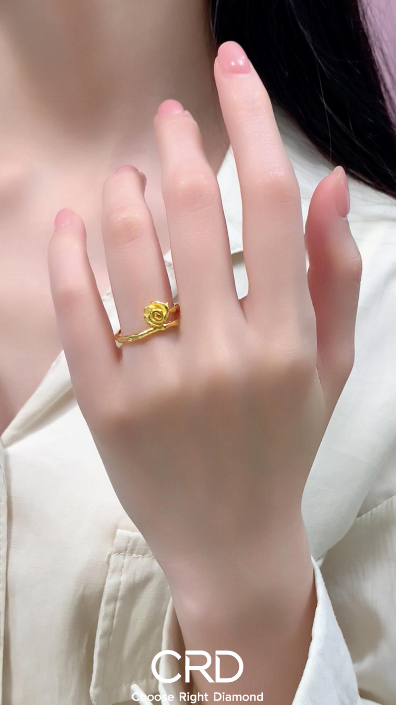 黄金戒指 CRD黄金