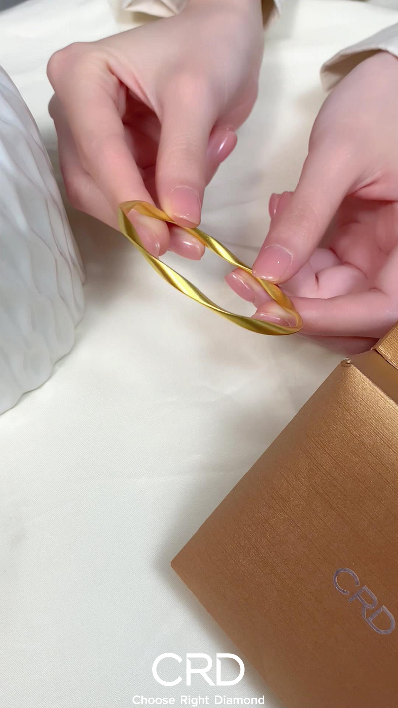 CRD黄金 黄金手镯