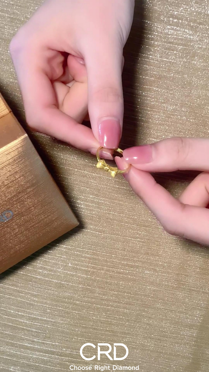 黄金戒指 CRD黄金