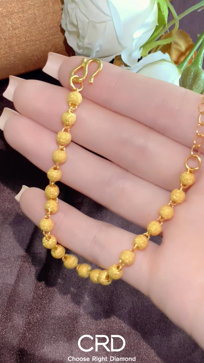 CRD黄金 黄金手链