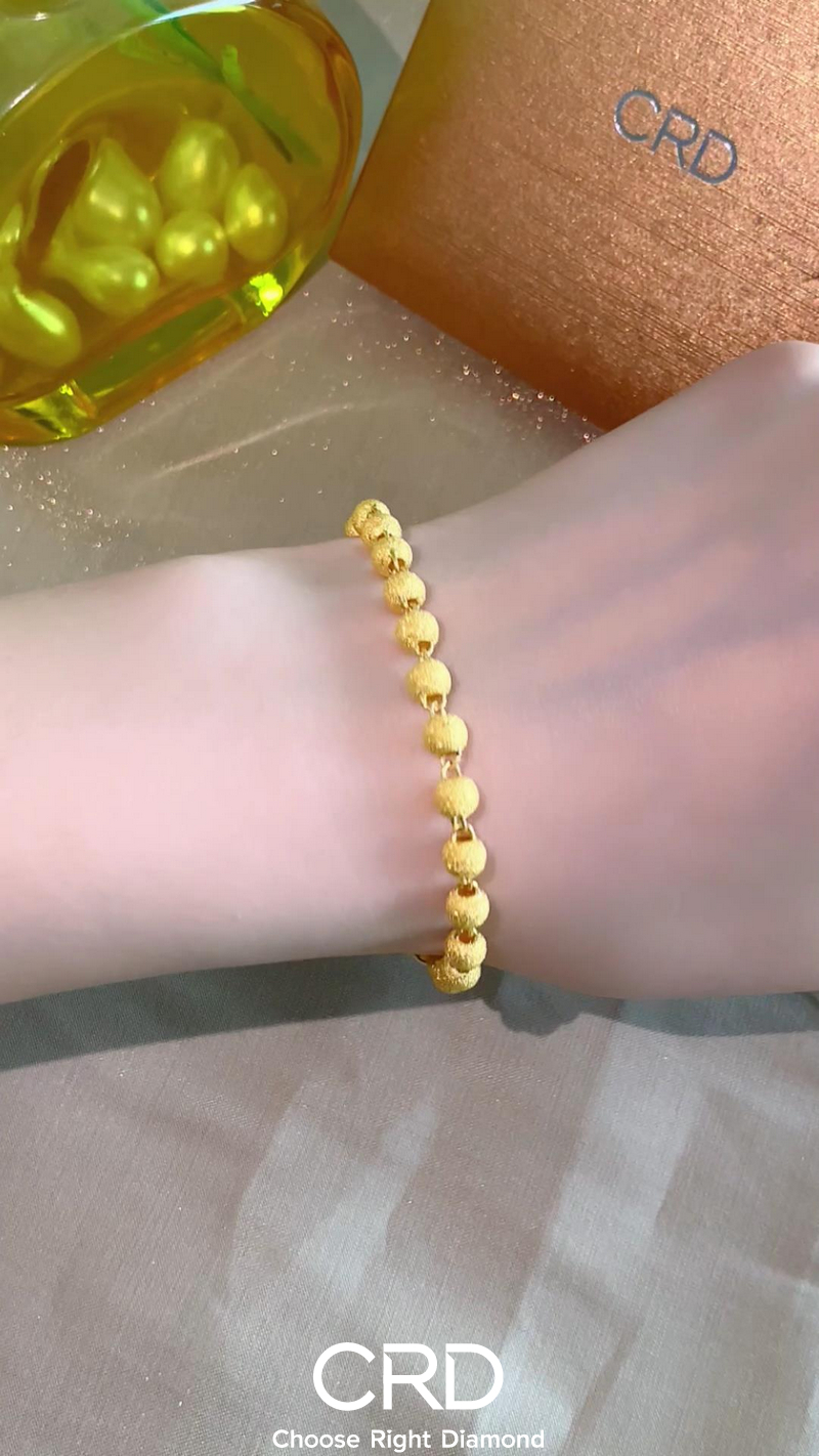 CRD黄金 黄金手链