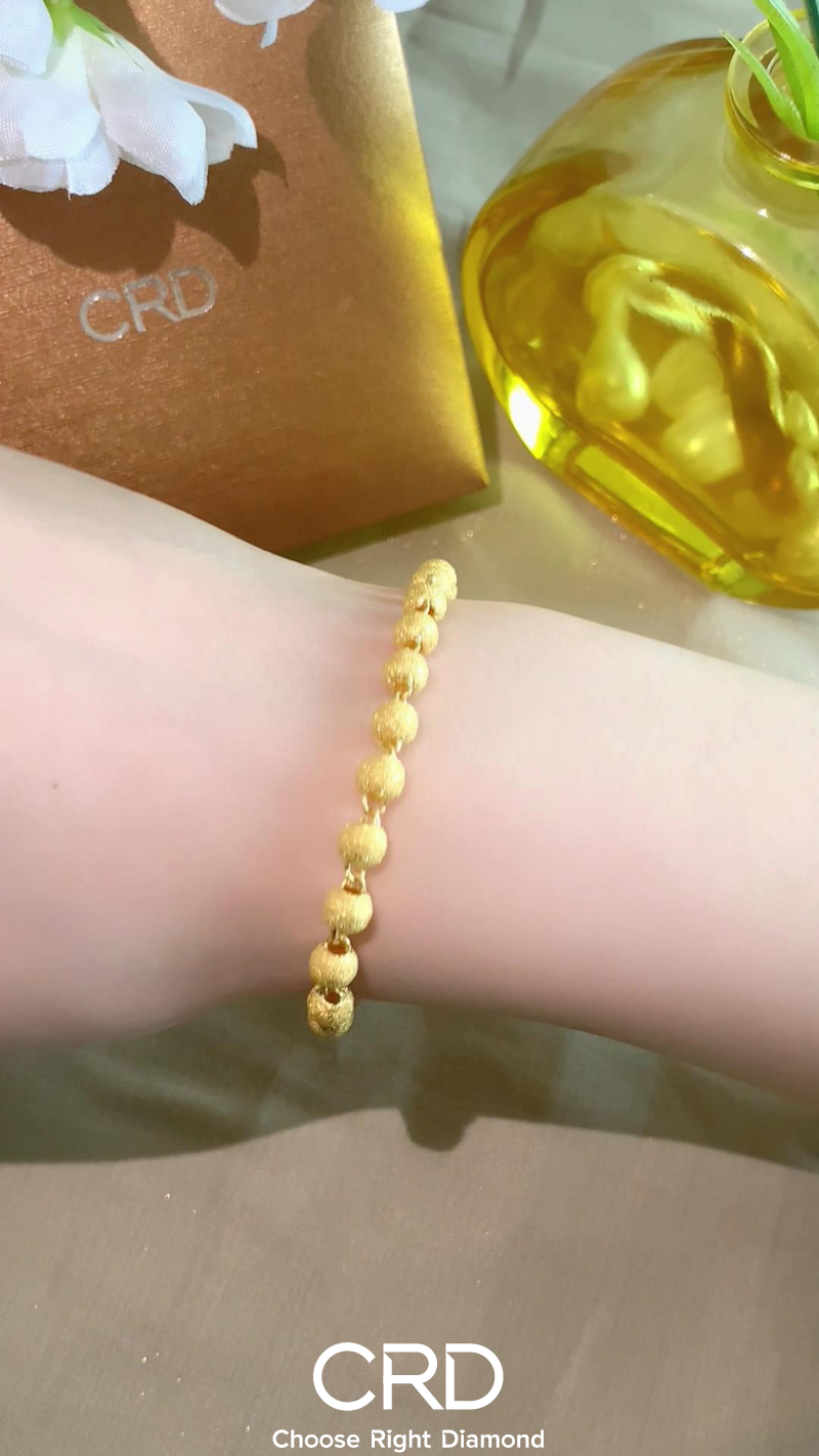 CRD黄金 黄金手链