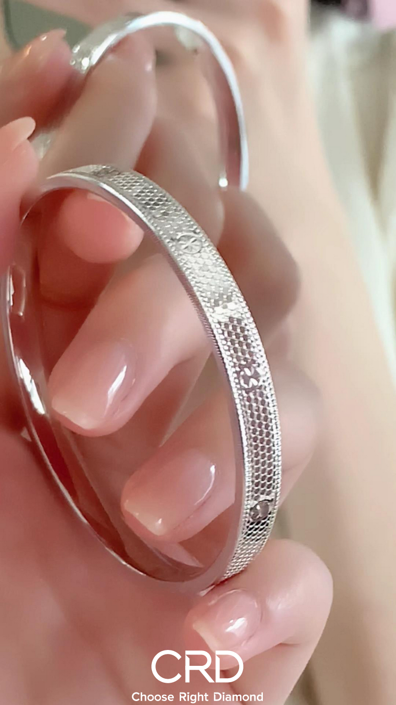 CRD珠宝 铂金手镯