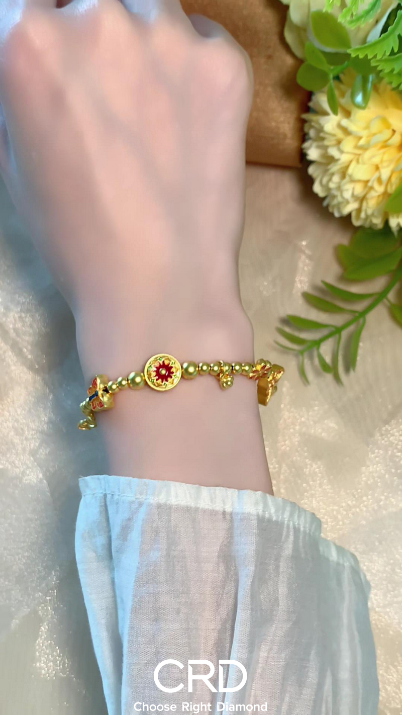 黄金手链 CRD黄金