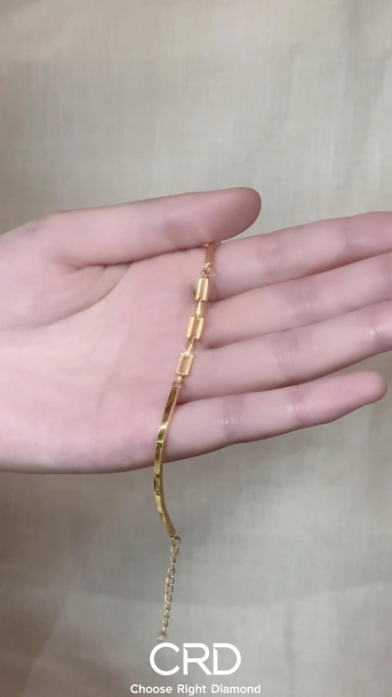 CRD黄金 黄金手链