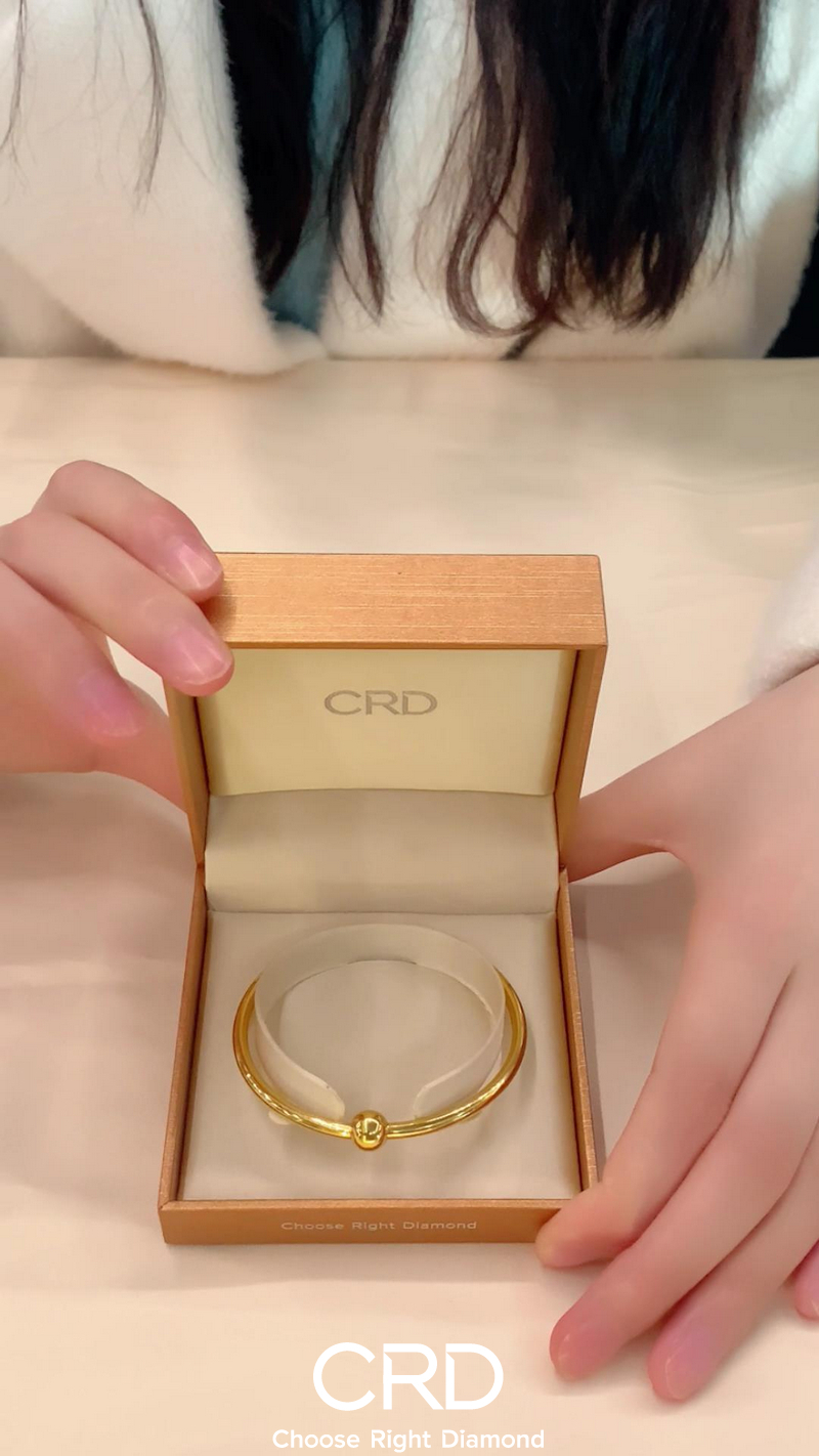 CRD黄金 黄金手镯