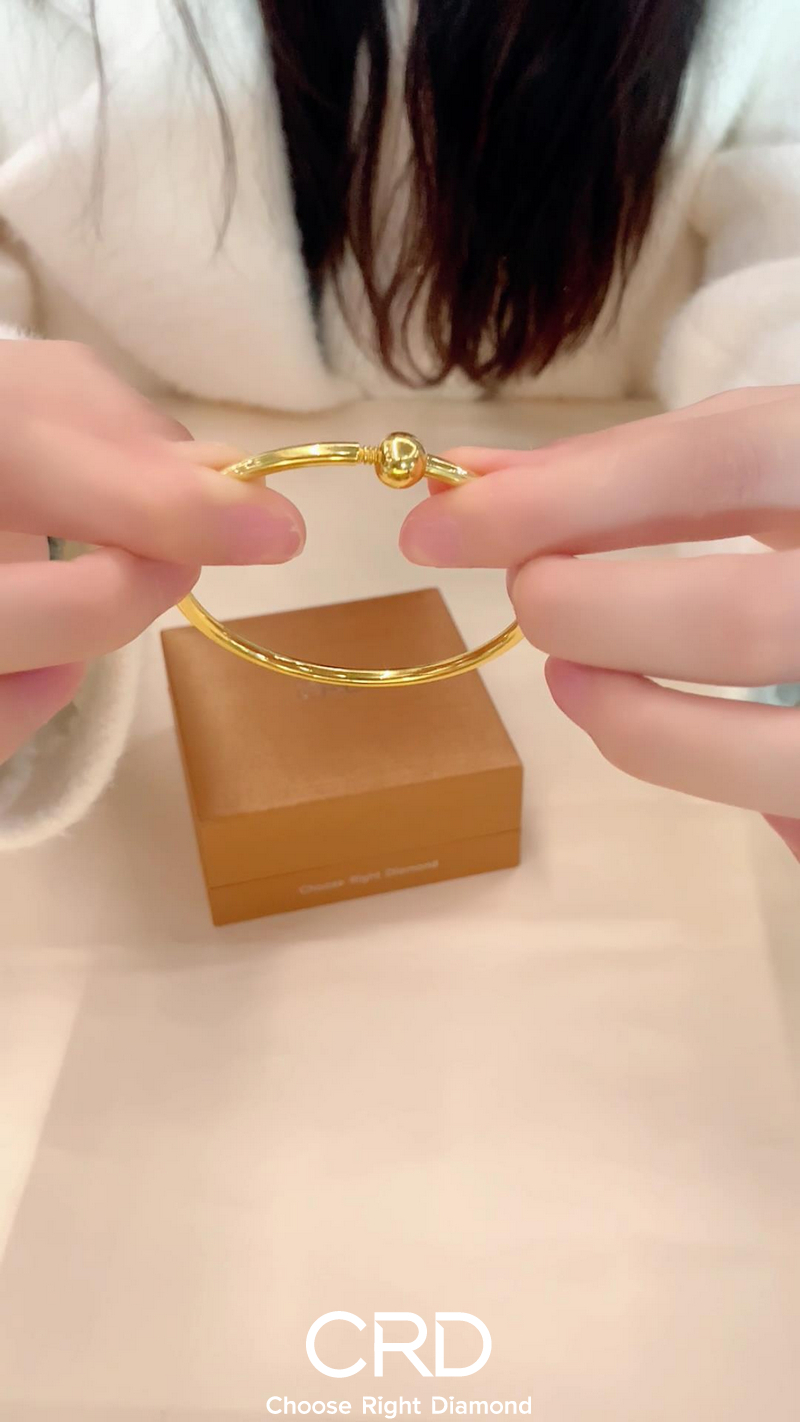 CRD黄金 黄金手镯