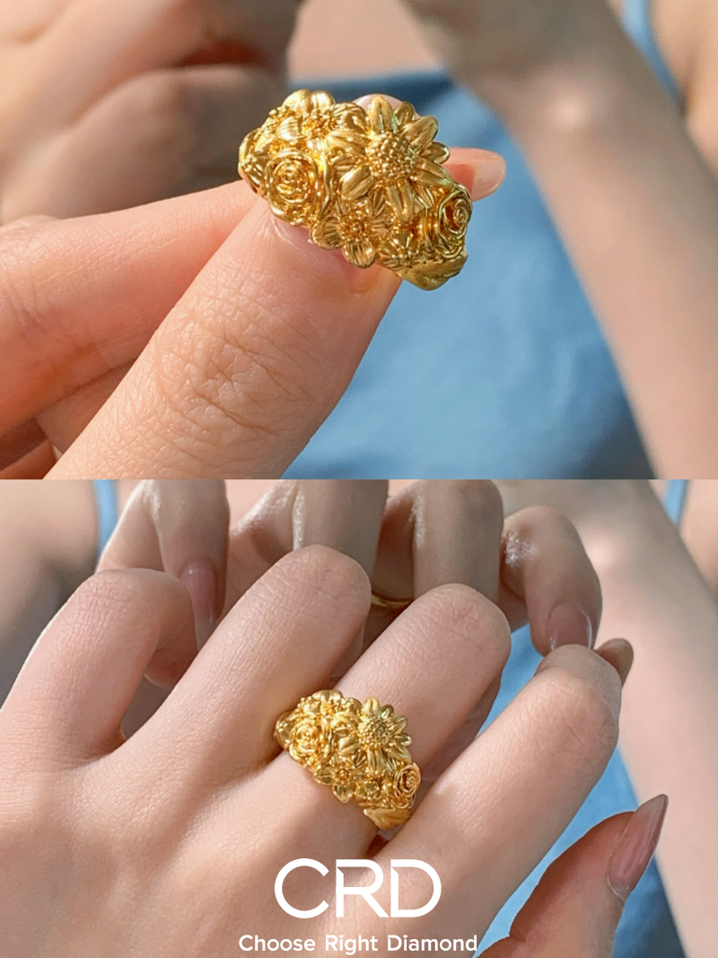 CRD黄金 黄金戒指