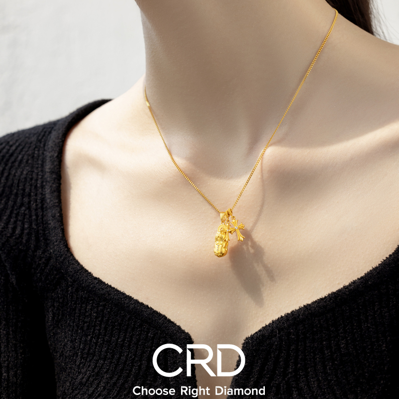 CRD<a href="http://www.inormi.com/huangjin/" target="_blank" style="color:#927658;text-decoration:underline;">黃金</a> 黃金項鏈