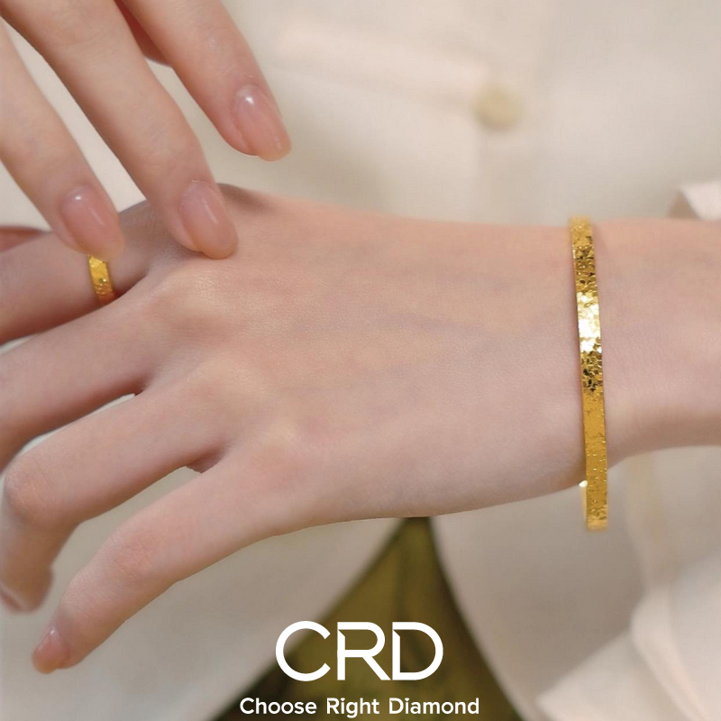 CRD<a href="https://www.crd.cn/huangjin/" target="_blank" style="color:#927658;text-decoration:underline;">黄金</a> 黄金手镯