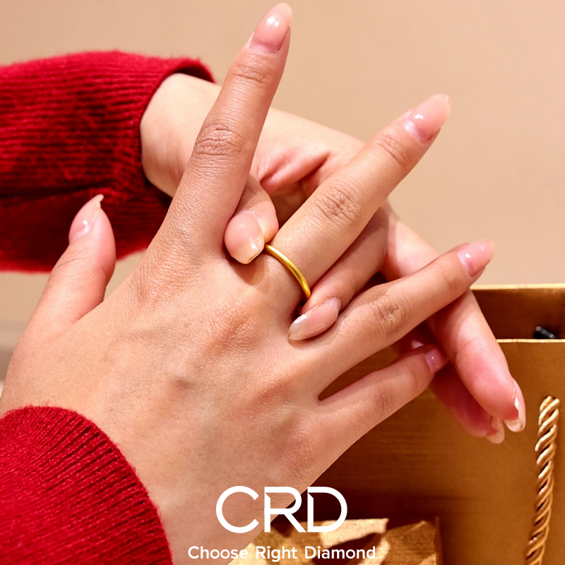 黄金戒指 CRD黄金戒指