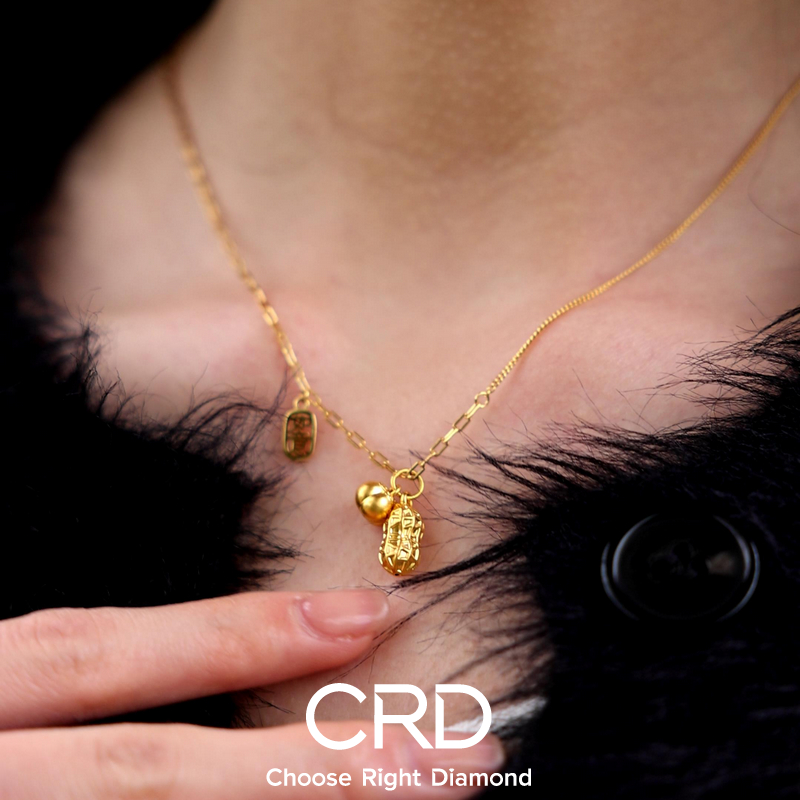 CRD<a href="http://www.inormi.com/huangjin/" target="_blank" style="color:#927658;text-decoration:underline;">黃金</a>項鏈 黃金項鏈