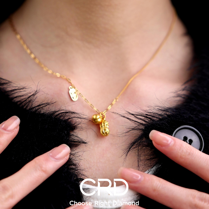 CRD<a href="http://www.inormi.com/huangjin/" target="_blank" style="color:#927658;text-decoration:underline;">黃金</a>項鏈 黃金項鏈