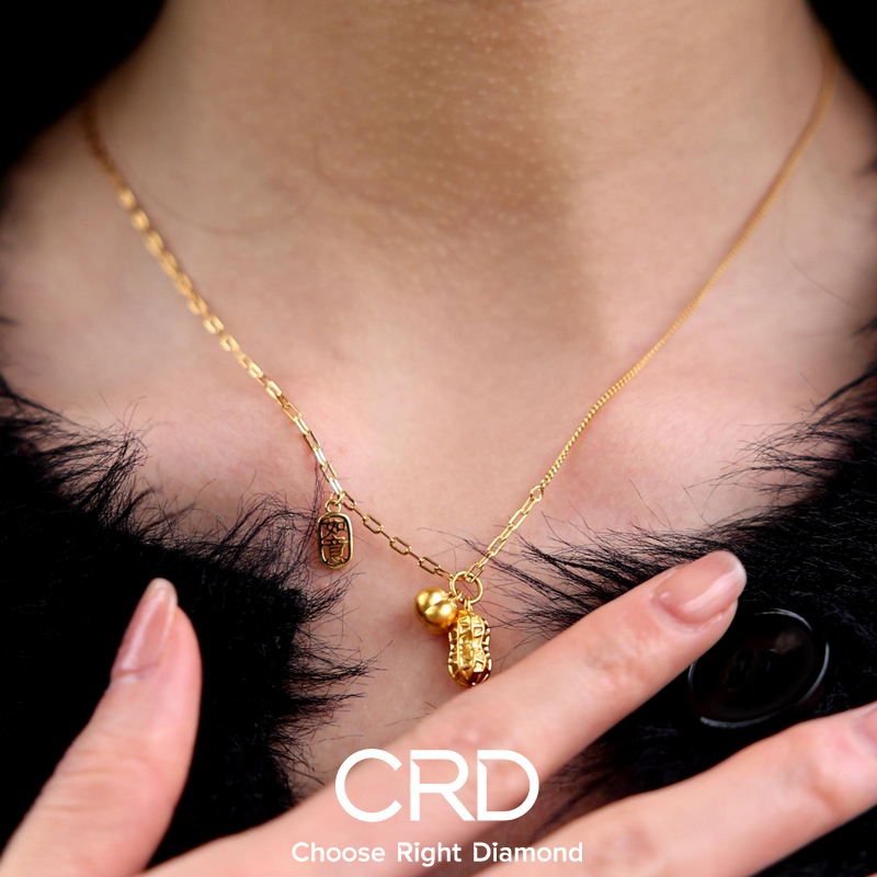 CRD<a href="https://www.crd.cn/huangjin/" target="_blank" style="color:#927658;text-decoration:underline;">黄金</a>项链 黄金项链