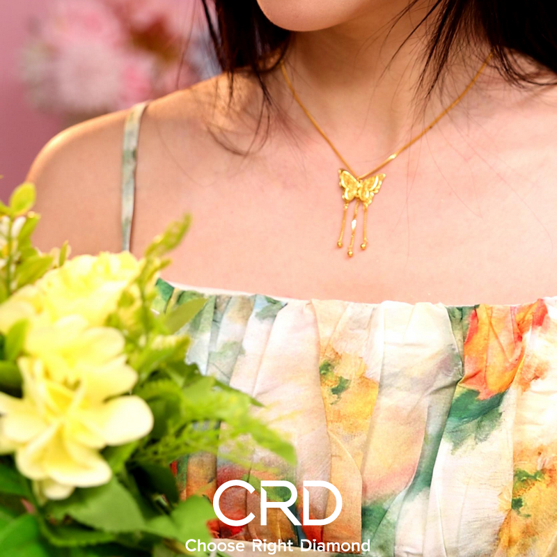 CRD<a href="https://www.crd.cn/huangjin/" target="_blank" style="color:#927658;text-decoration:underline;">黄金</a>项链 黄金项链