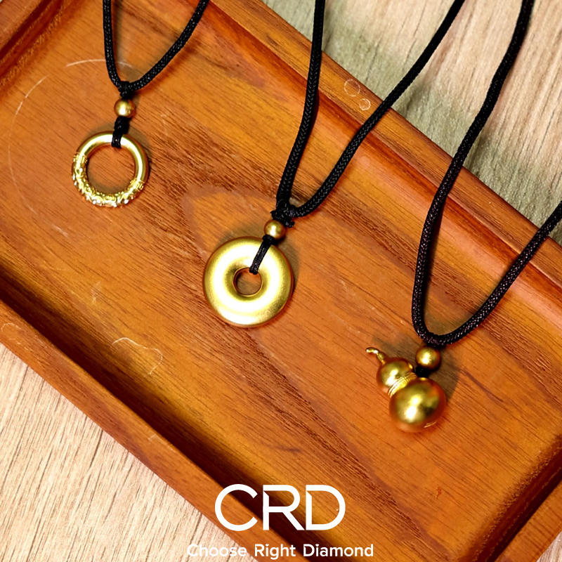 CRD黄金吊坠