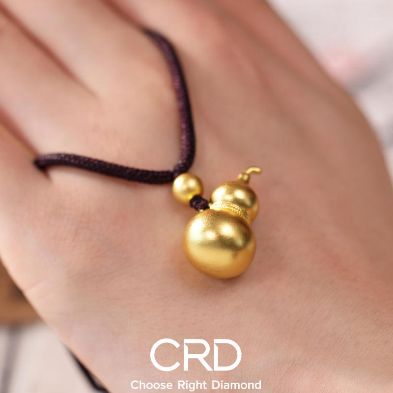 CRD黄金吊坠