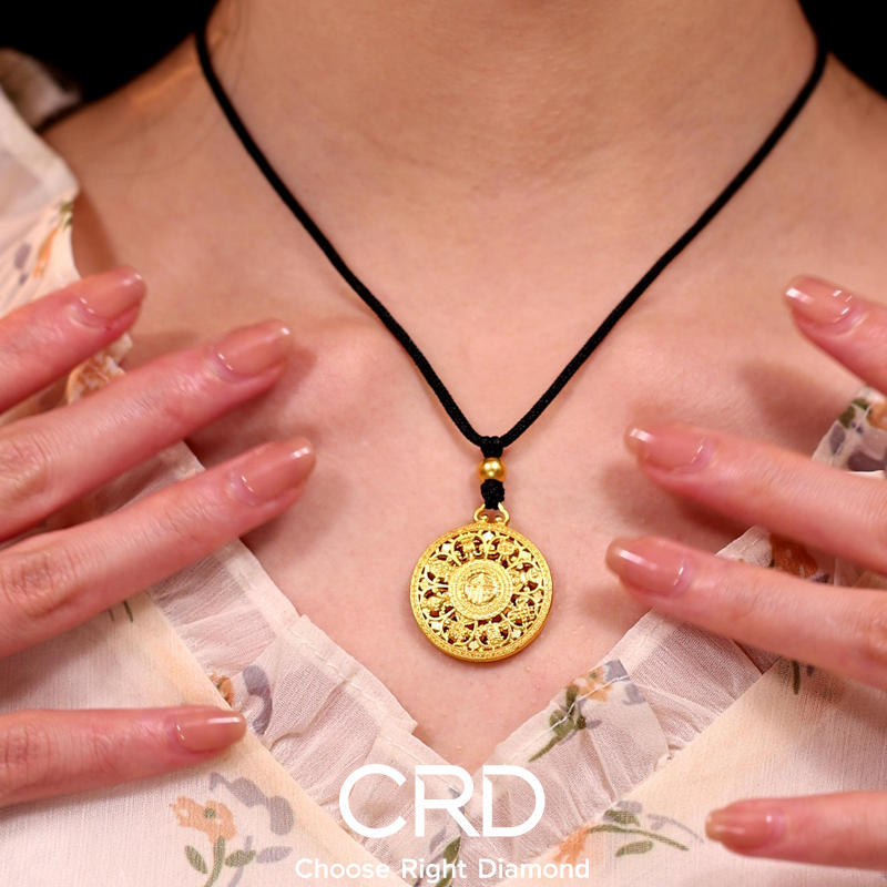 CRD黄金吊坠