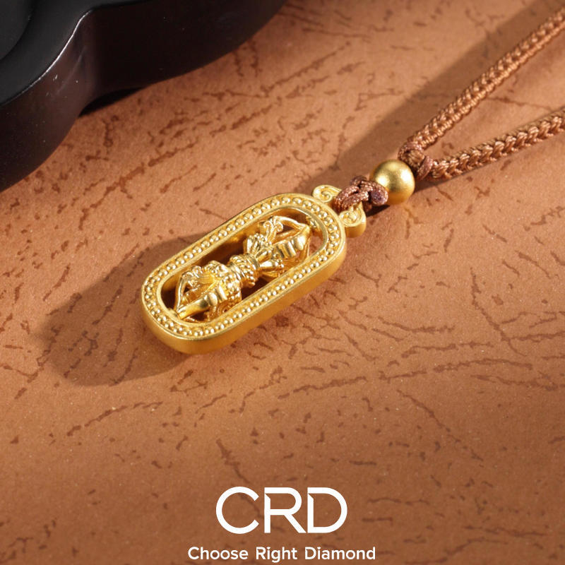 CRD黄金吊坠