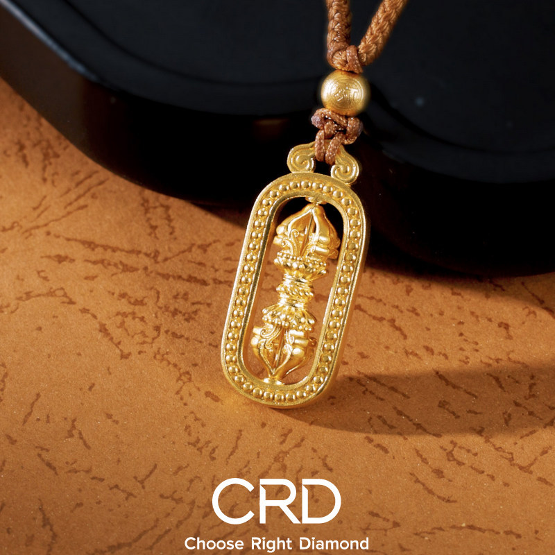 CRD黄金吊坠