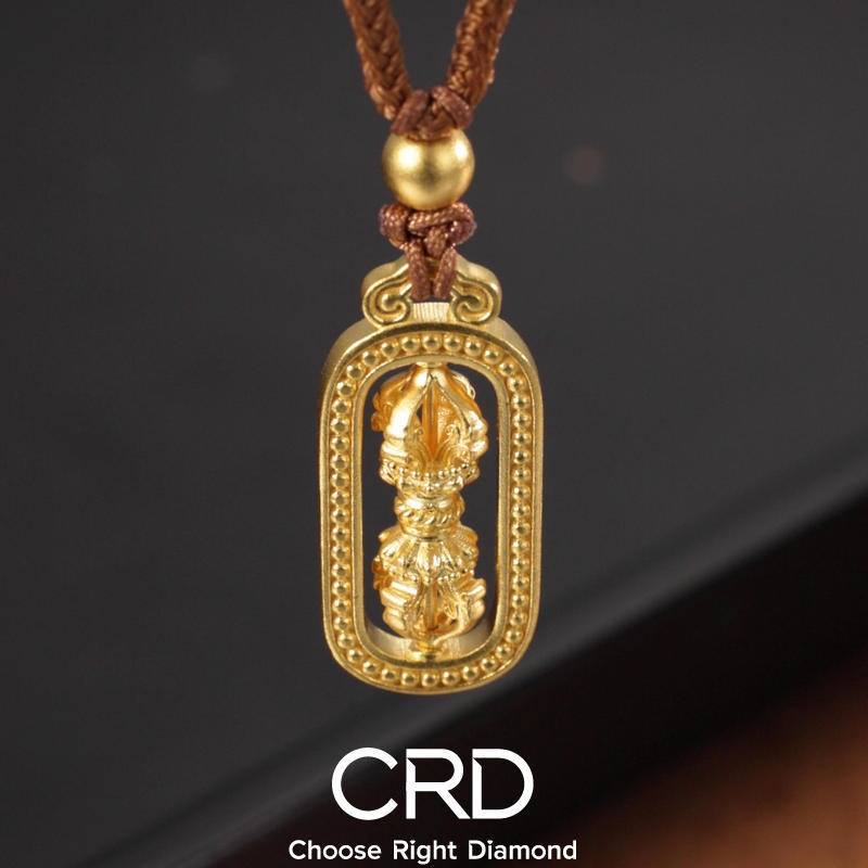 CRD黄金吊坠