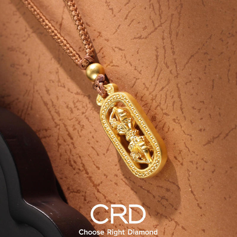 CRD黄金吊坠