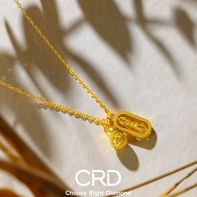 CRD黄金吊坠