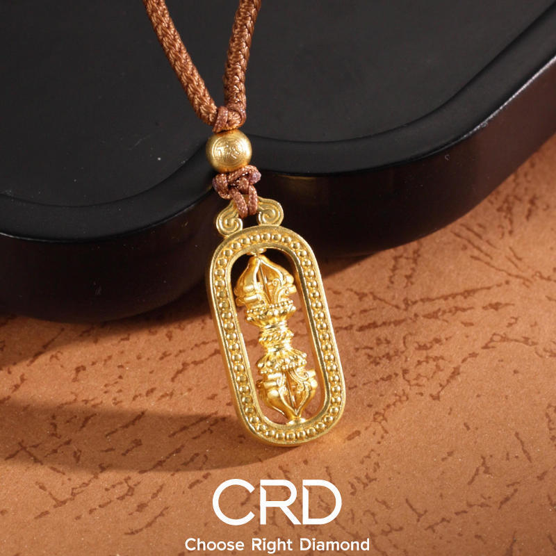 CRD黄金吊坠