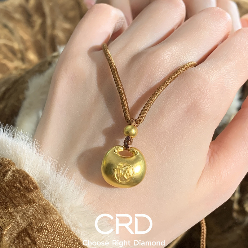 CRD黄金吊坠 黄金吊坠