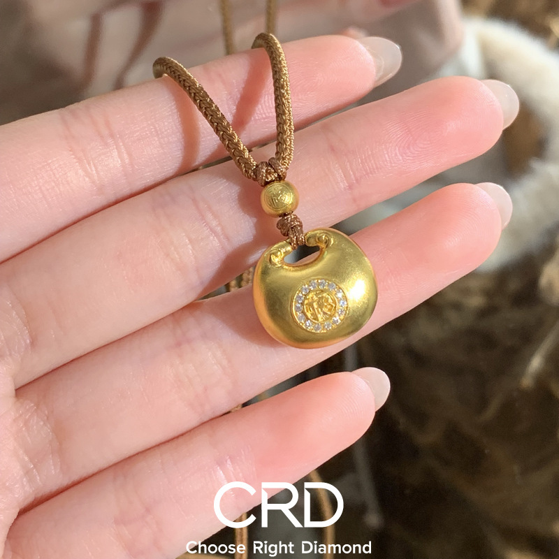 CRD黄金吊坠