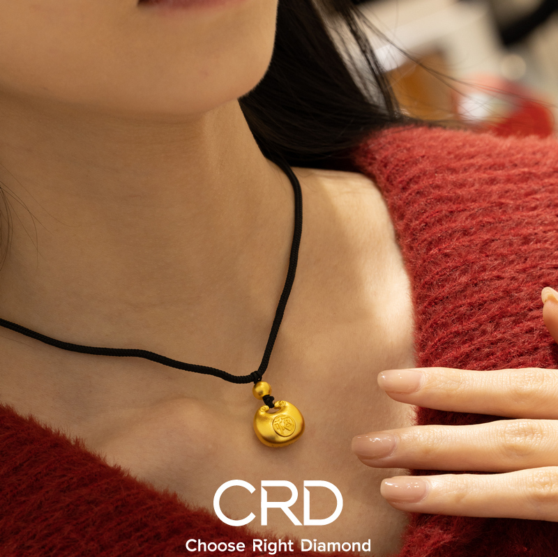 CRD黄金吊坠