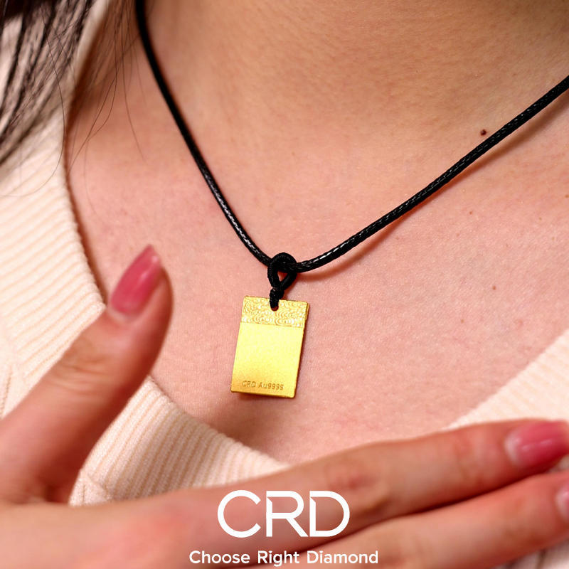 CRD黄金吊坠