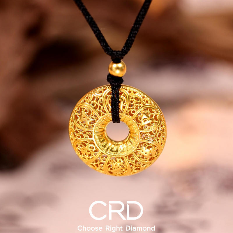 黄金吊坠 CRD黄金吊坠
