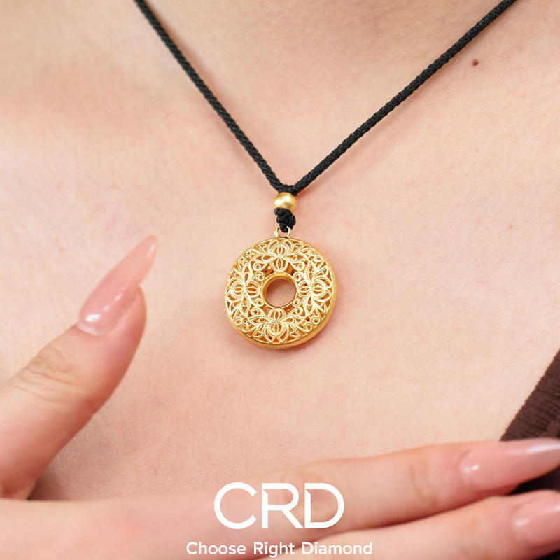 黄金吊坠 CRD黄金吊坠