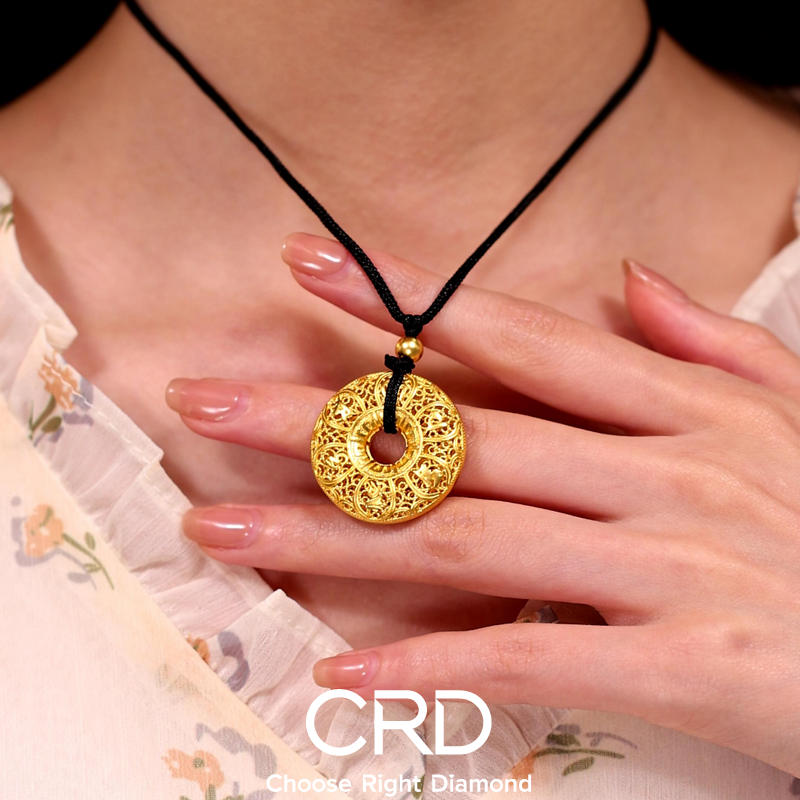 黄金吊坠 CRD黄金吊坠