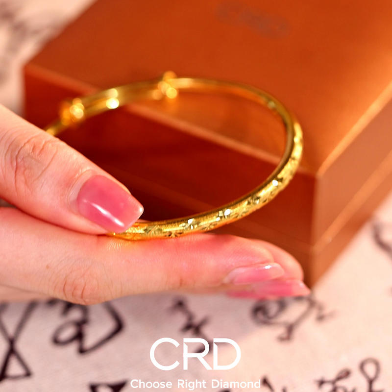 黄金手镯 CRD黄金手镯