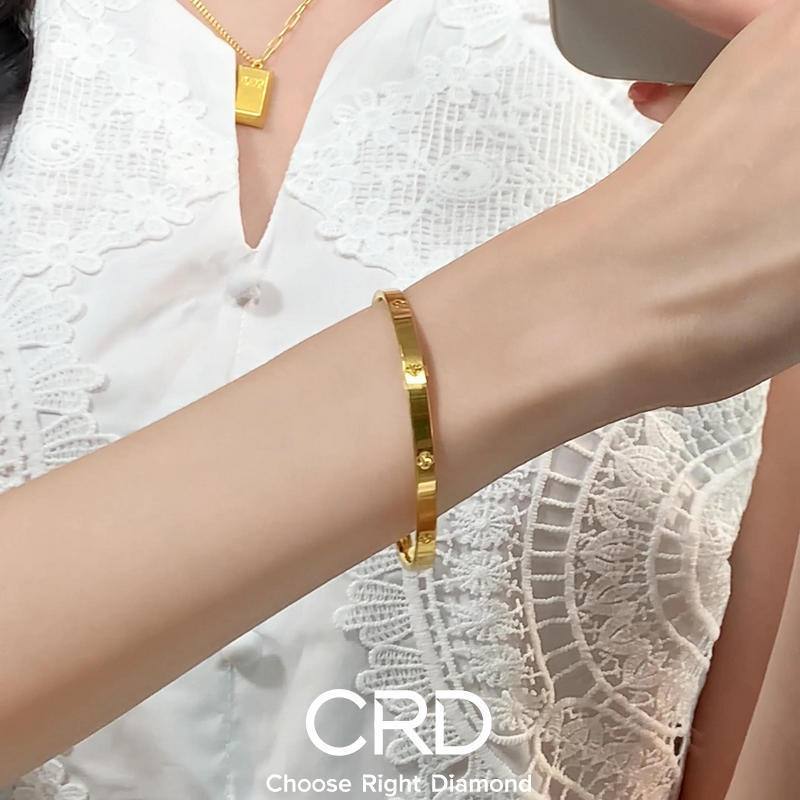 黄金手镯 CRD黄金手镯