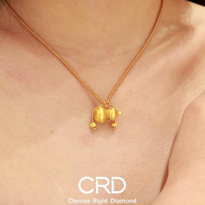 CRD黄金吊坠