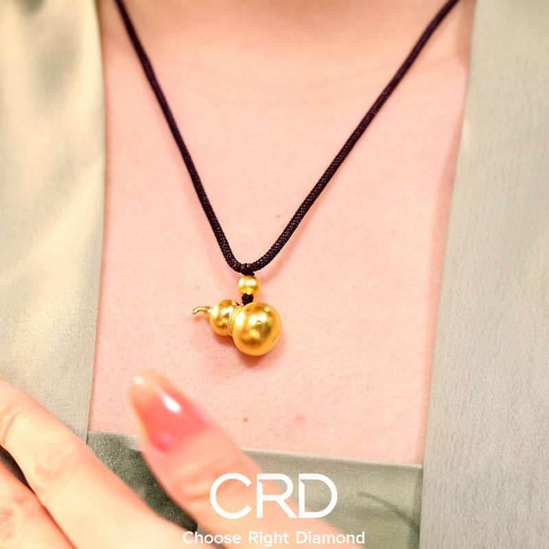 CRD黄金吊坠