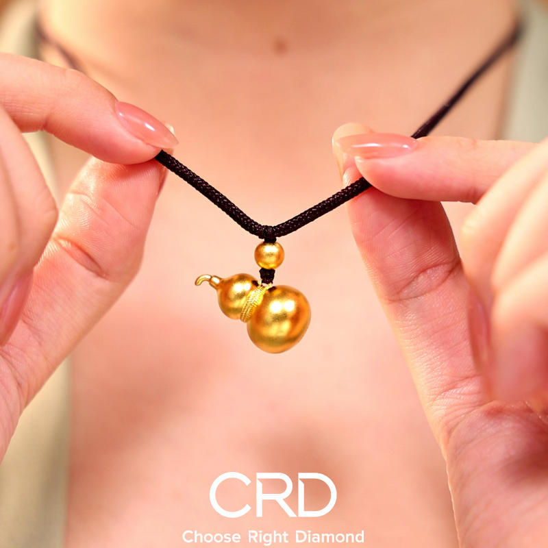 CRD黄金吊坠