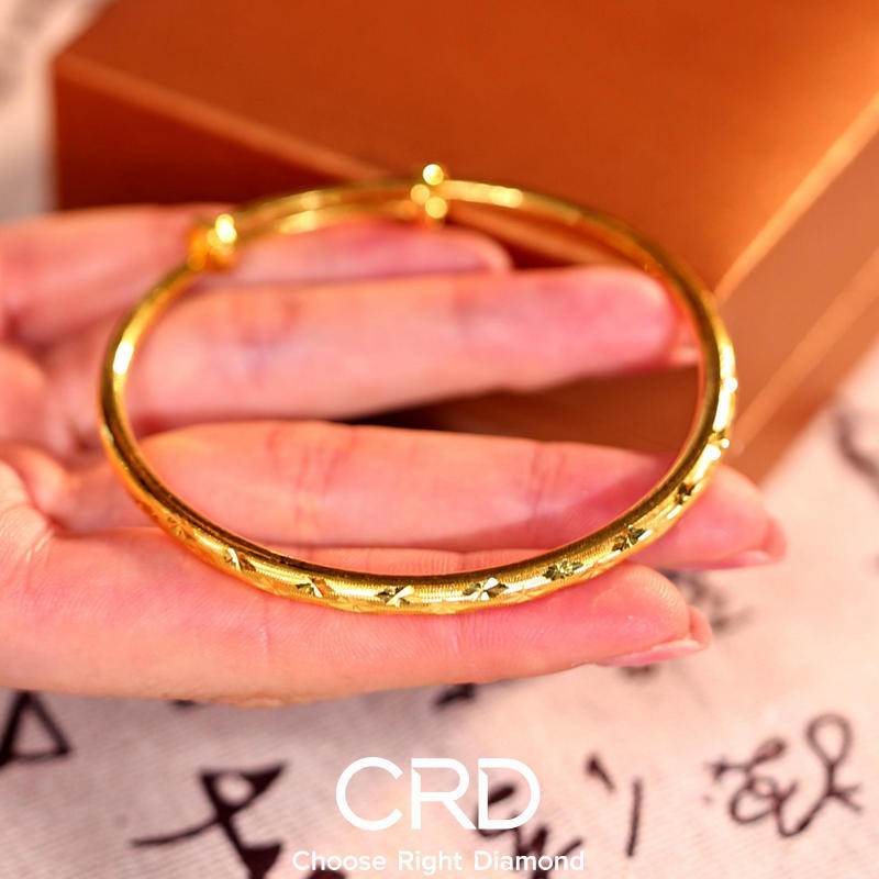 黄金手镯 CRD黄金手镯